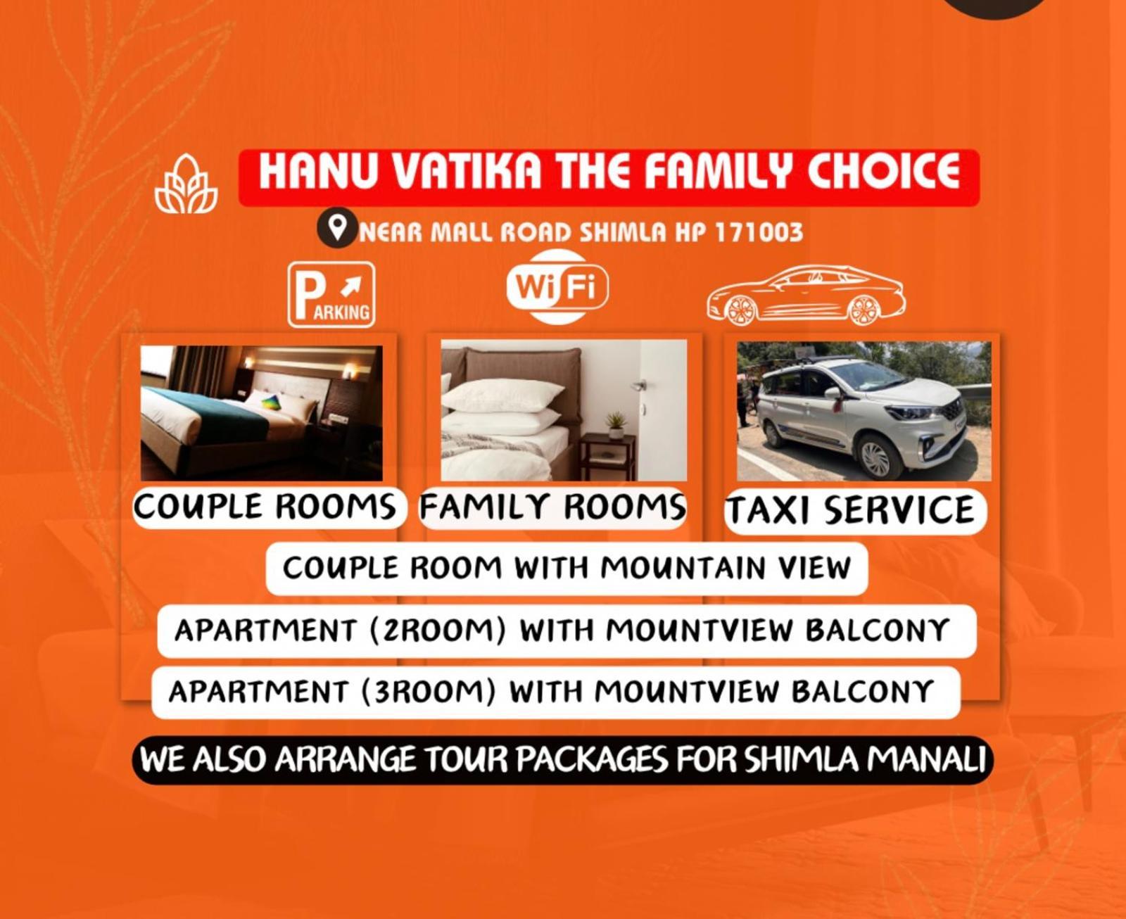 Hanu Vatika The Family Choice Shimla Exterior foto